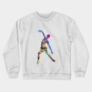 Ice Skater Crewneck Sweatshirt